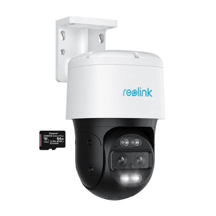 Pachet camera Reolink TrackMix PoE cu Card MicroSD 64 GB