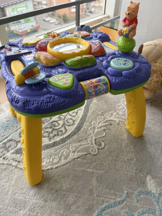 Музыкальный детский столик, озвучка на английском игрушка