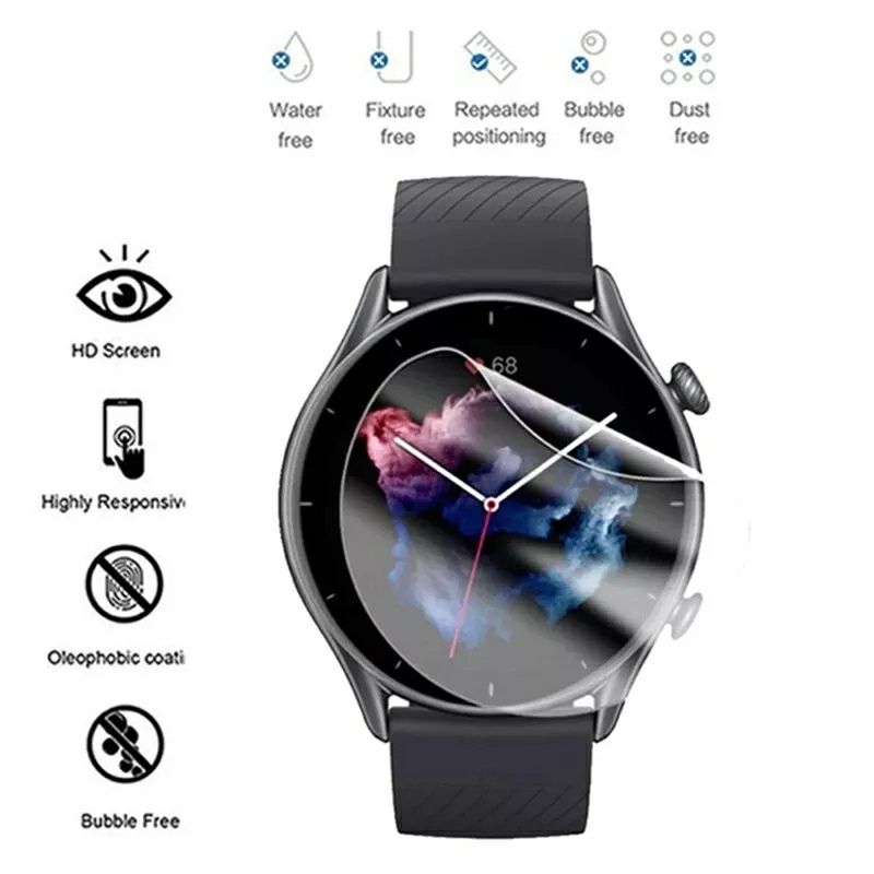 Folie Hydrogel Smartwatch 42-46mm, Samsung, Huawei, Amazfit, etc