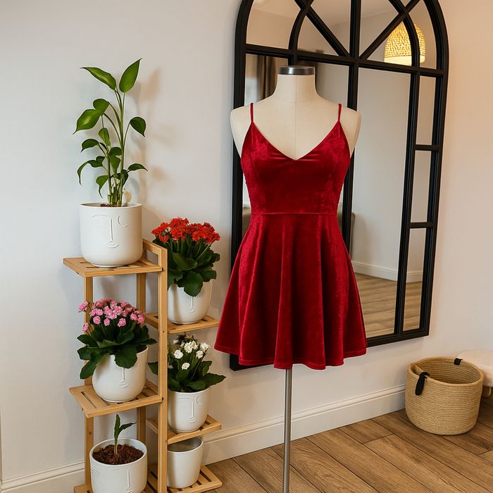 Rochie eleganta din catifea