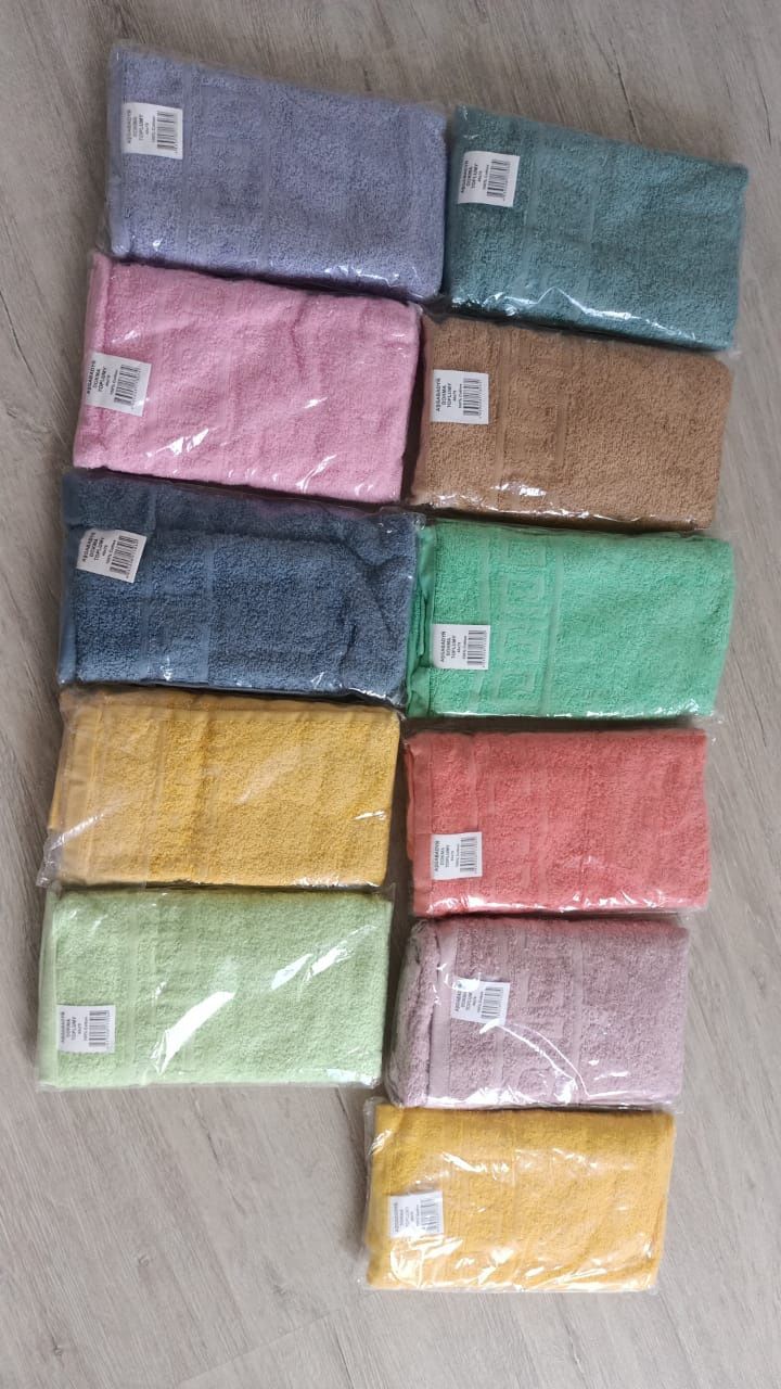 Туркменские постельные комплекты, полотенца