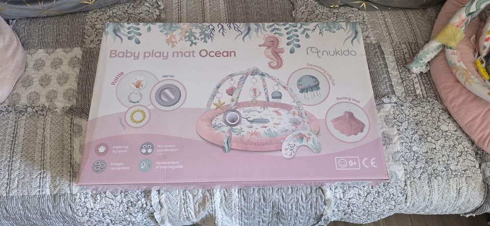 Vand saltea activitati Nukido ptr fetite cu tema marina