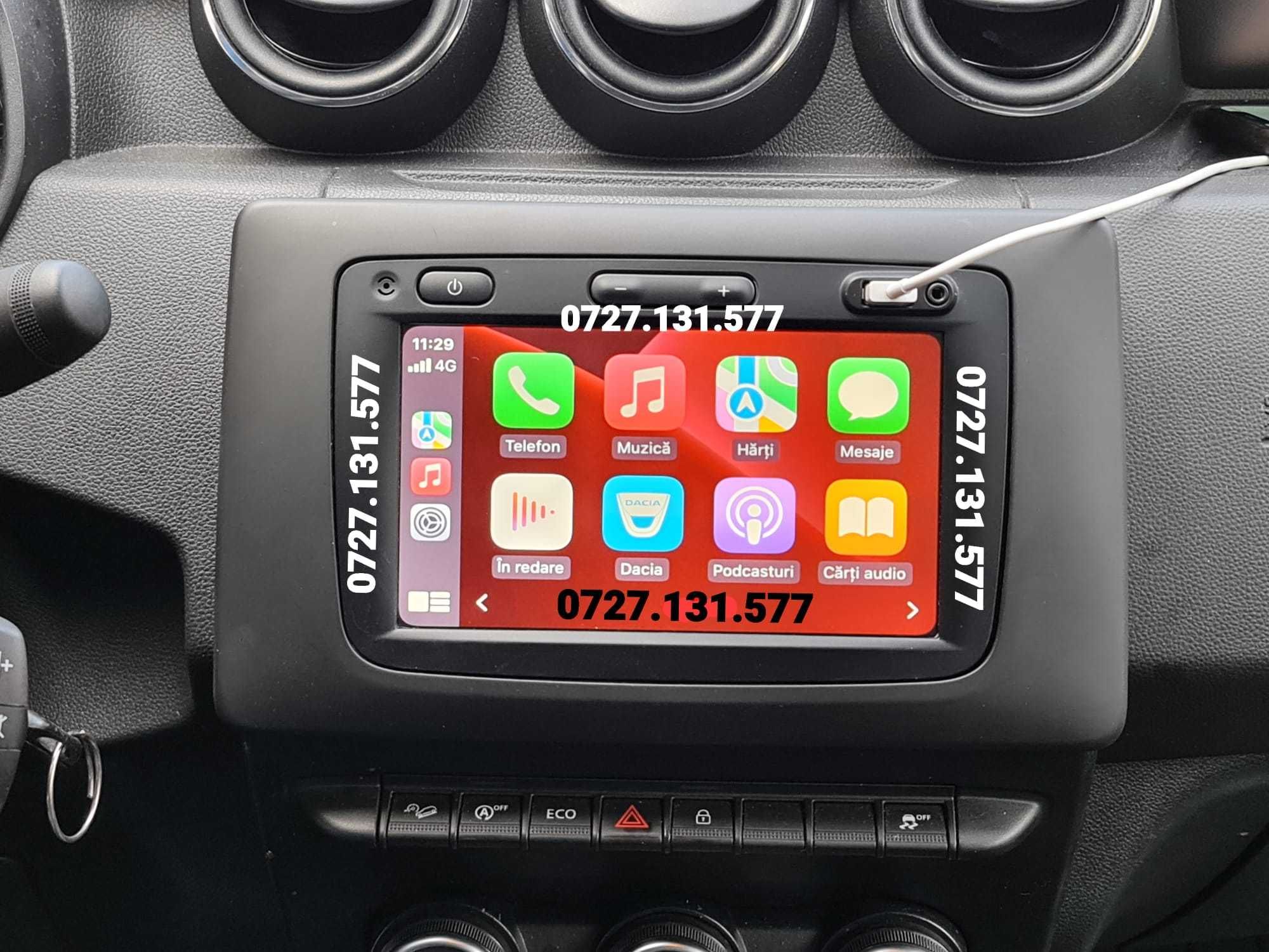 Dacia Logan Navigatie Android Auto Apple CarPlay MediaNav Duster Logan