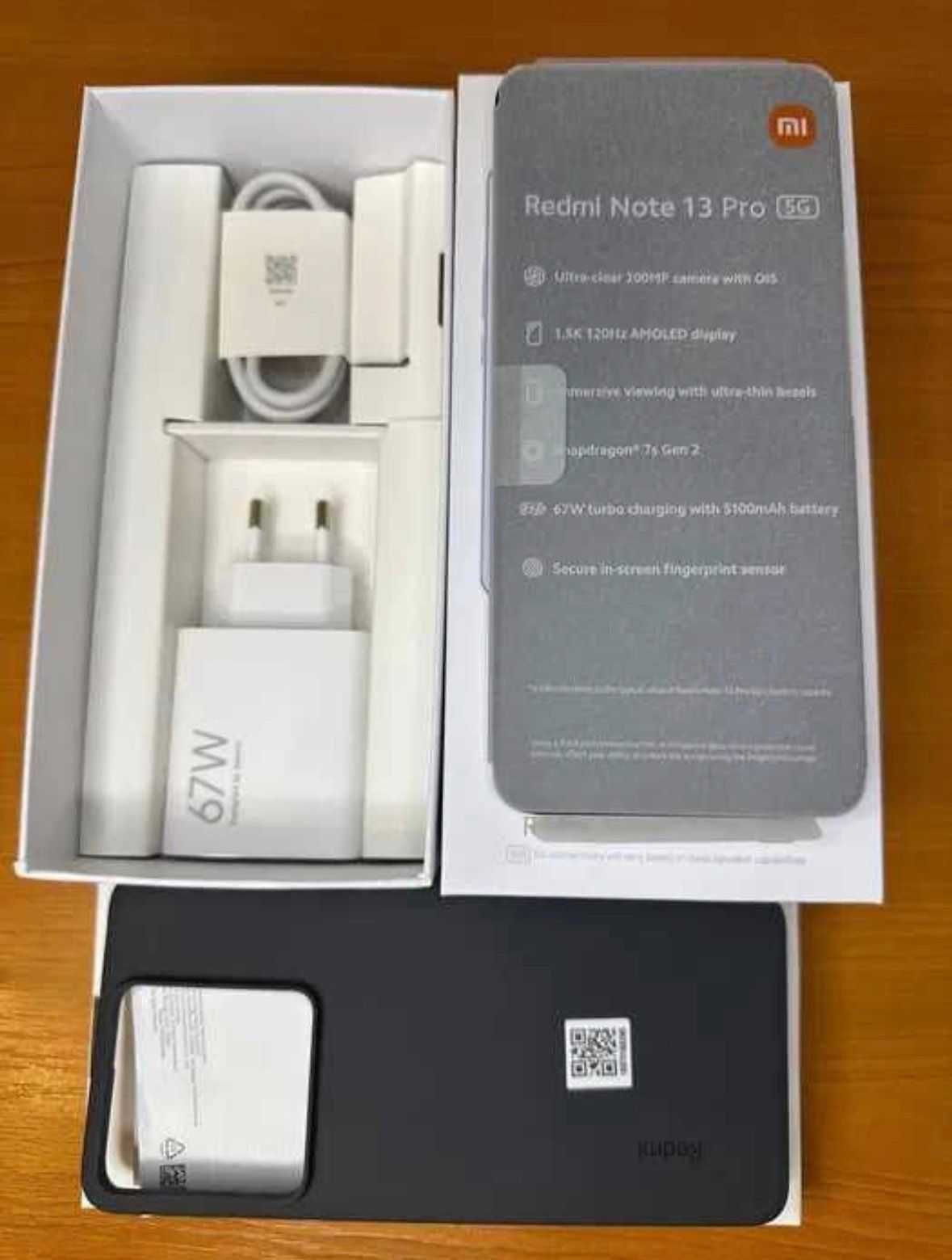 Telefon Xiaomi Redmi Note 13 Pro memorie 512/12 5G, Negru, cu bypass
