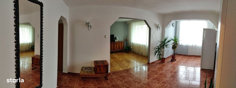 Apartament 3 camere - finisat -mobilat- etaj 1 -Garaj - zona Spital