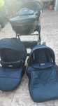 Căruț Junama exclusive prams diamond 3 in 1