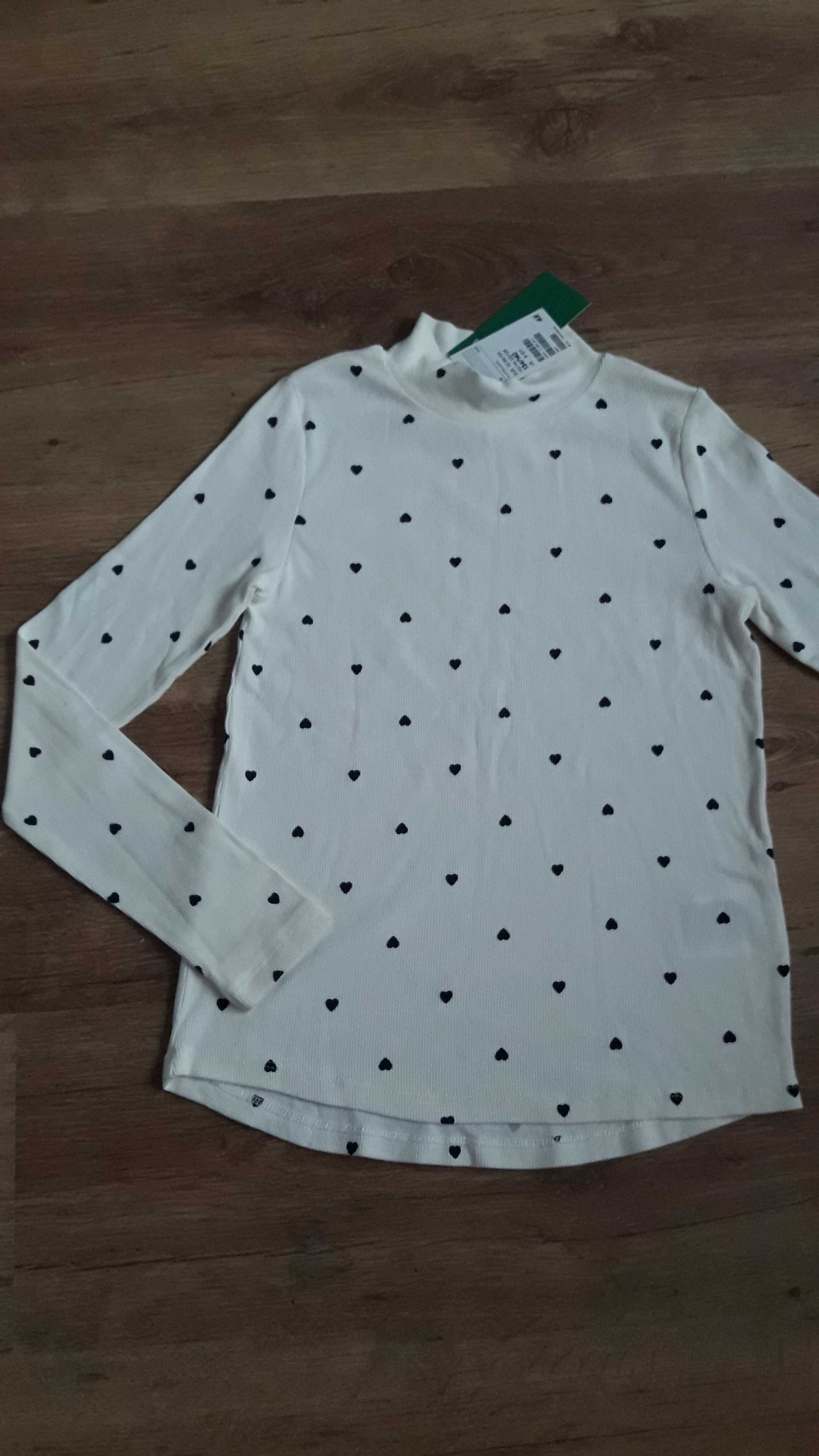 Нова блузка за момиче-H&M-8-10г