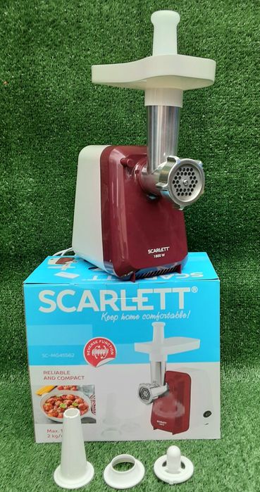 Mașina electrică pentru tocat carne SCARLET 1800 W NOUA - 170 Lei