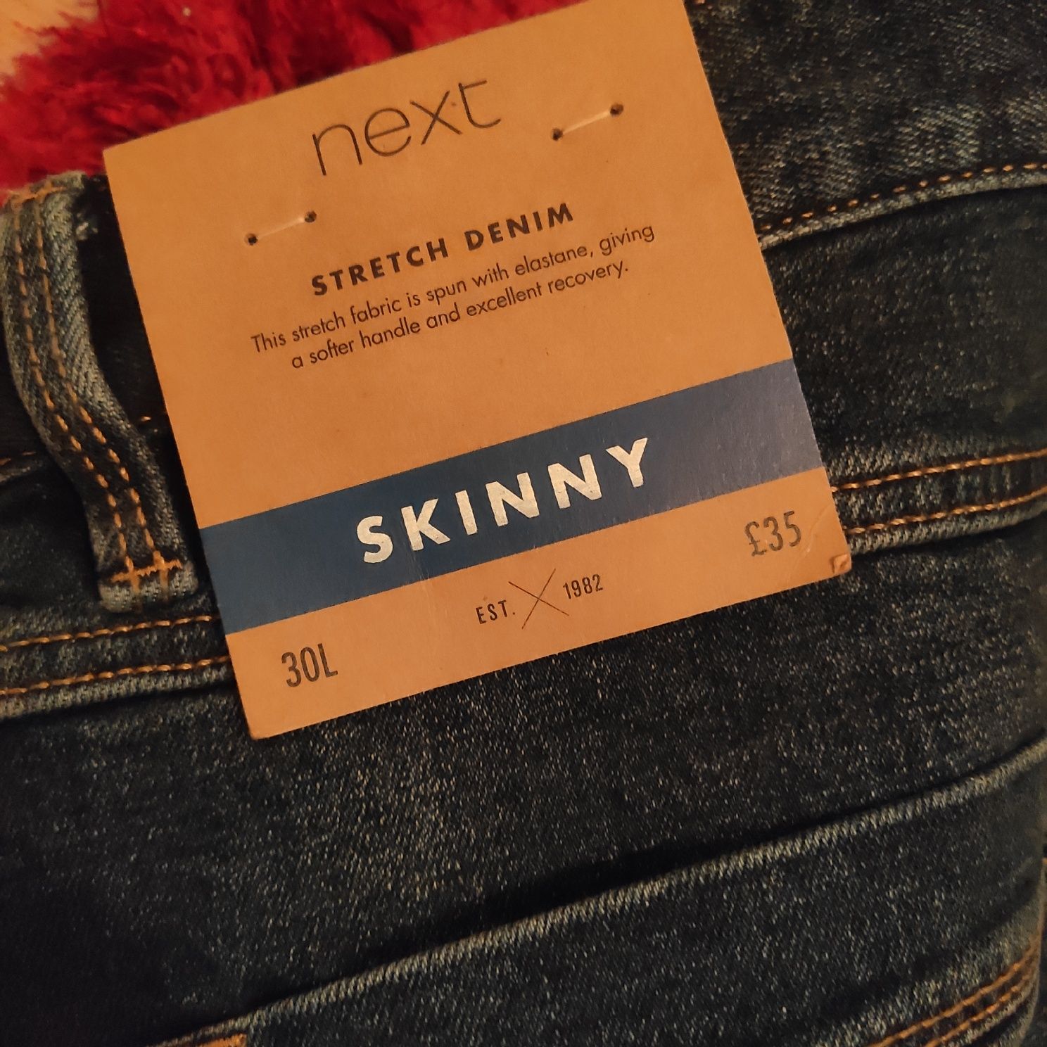 Blugi Next skinny men