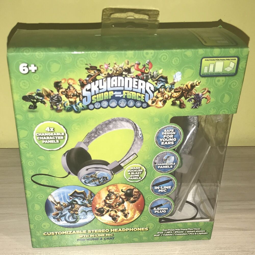 Слушалки Skylanders, нови в кутия