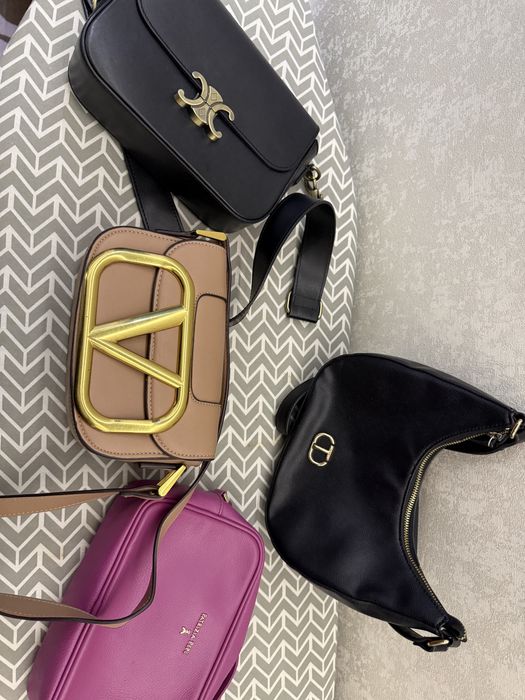 Чанти twinset, patrizia pepe, valentino