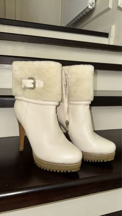 Зимние сапоги с натуральным мехом