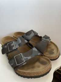 Birkenstock Arizona army gri 44 wide