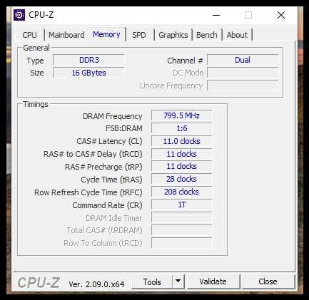 Памет 16GB (2x 8GB) Samsung DDR3 1600 (PC3 12800)