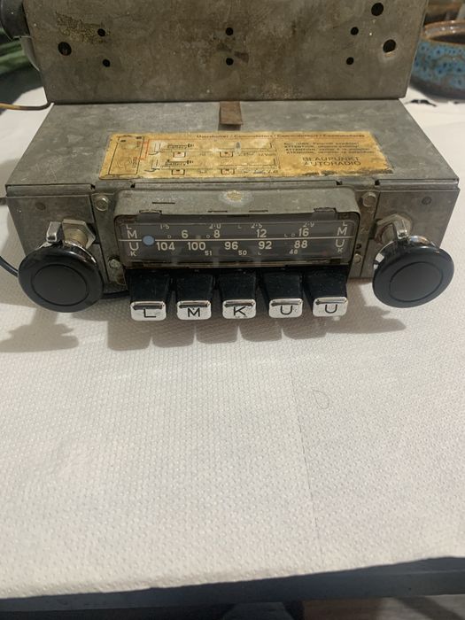 Radio auto Mercedes W110