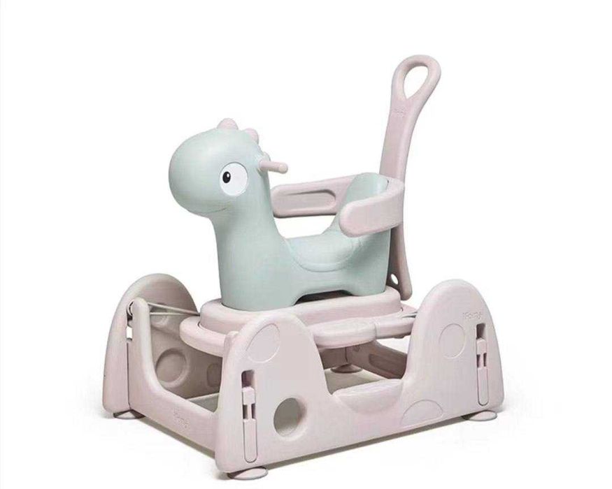 Качалка-беговел-батут "Трансформер" Life in Baby