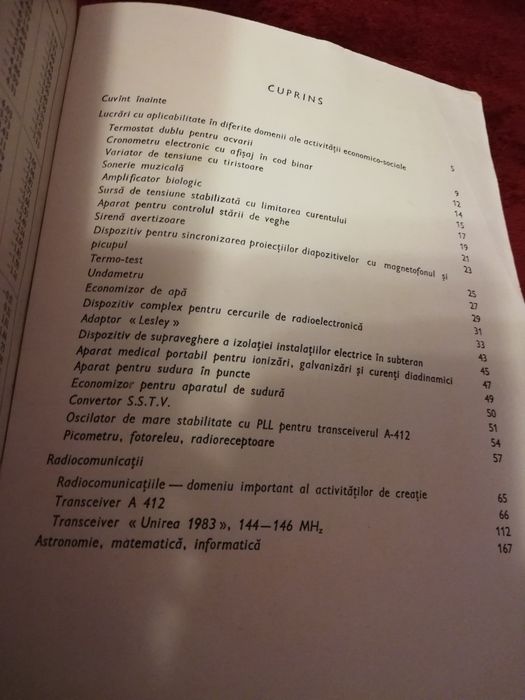 Carte rara pionieri,colecție, În sprijinul activităților științifice