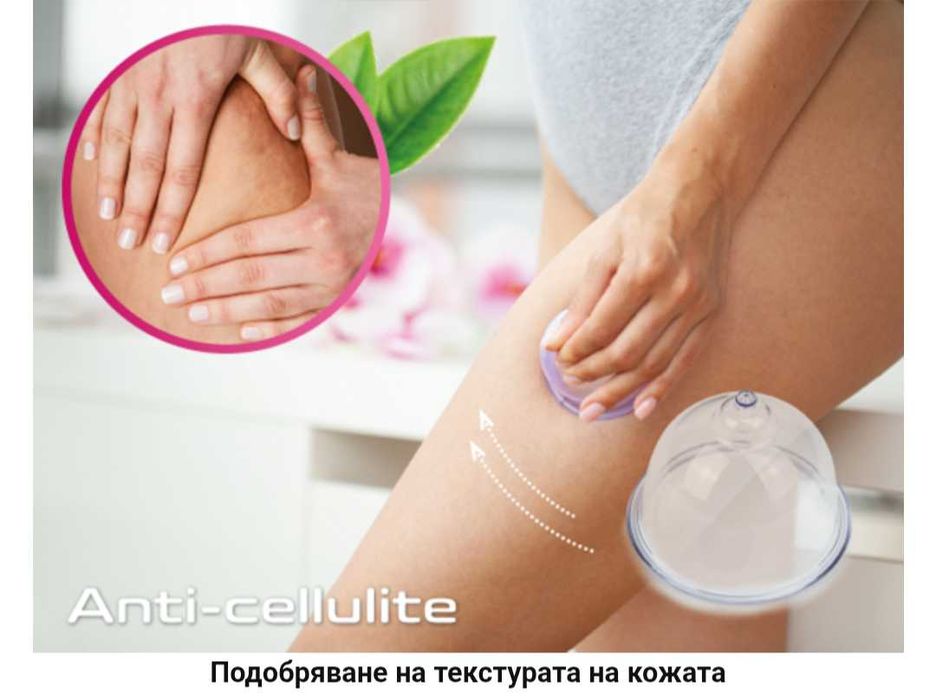 Prorelax вакуумен масажор SENSITIVE антицелулитен масаж с 3 вендузи