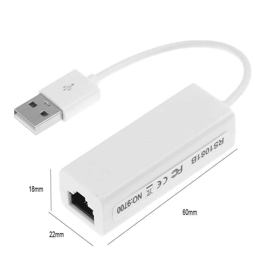 USB лан карта / USB 2.0 към RJ45 / 10/100Mbps / Lan card