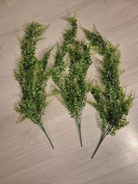 Decoruri artificiale tip ferigă pentru ghiveci sau decor