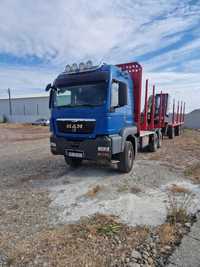 Camion Forestier MAN TGS 440 CP 6×4 an 2013 E5 + Macara Epsilon M120