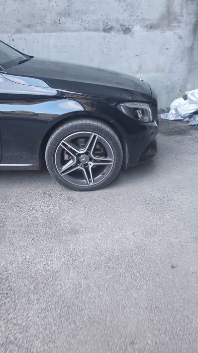 2 броя оригинални AMG джанти за Mercedes, 18 инча