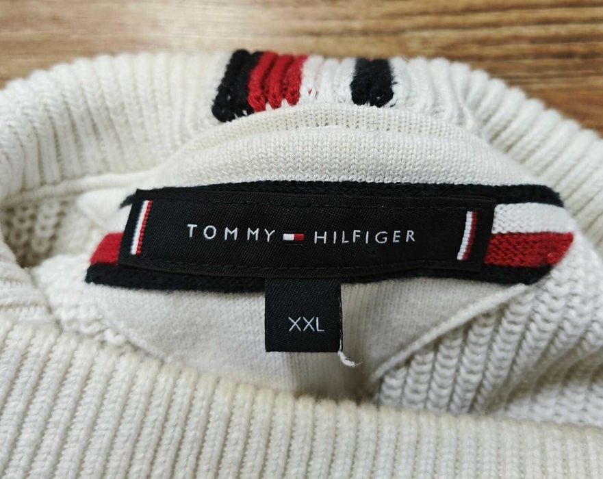 Tommy Hilfiger Оригинален мъжки пуловер размер 2XL / XXL