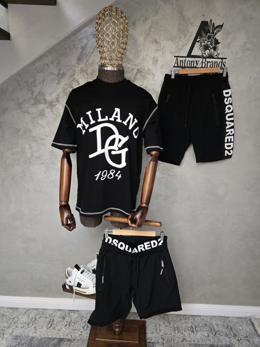 Tricou de bărbați premium, dolce&gabbana, off white, dsquared