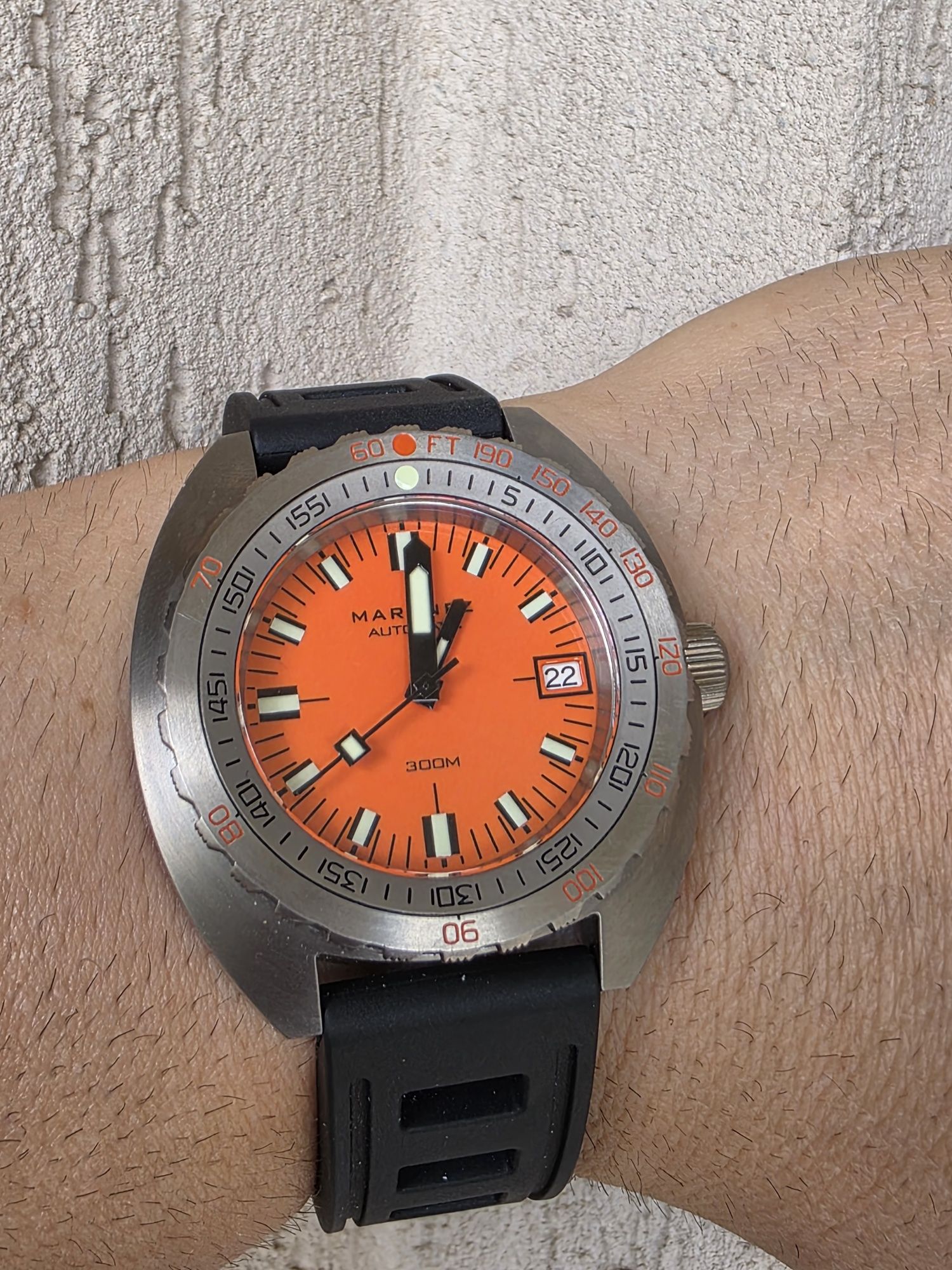 Maranez Samui  Titanium Orange Dial