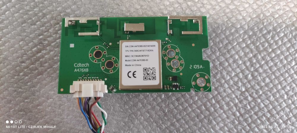 Modul Wirles,  Modul Joistic Philips 50PUS7906/12 , SERIA: FZ4