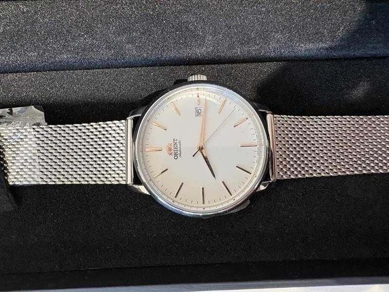 Часы ORIENT мужские механические новые RA-AC0E07S10B.