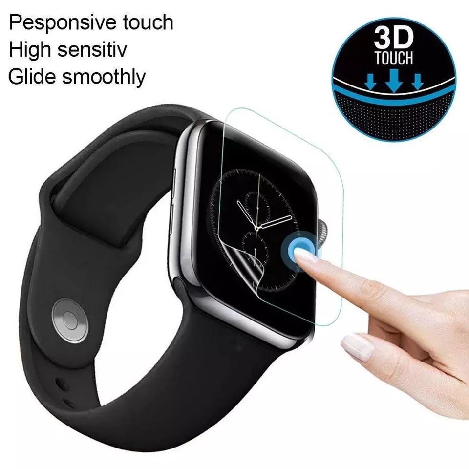 2бр 5D Hydrogel Протектор за Apple Watch 7 45мм 41мм / Хидрогел