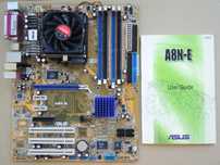 ASUS A8N-E REV.2.0 NForce 4Ultra Athlon 64 3000+ Cooler Manual, Testat