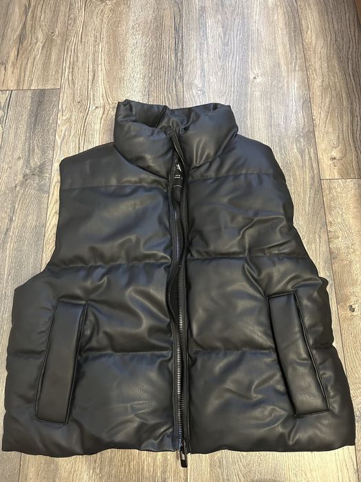 Кожен елек Zara