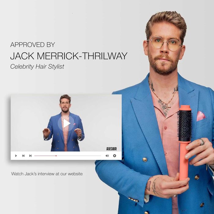 ANSWR Volumewave Термо четка с 30 мм и 45 мм цилиндри