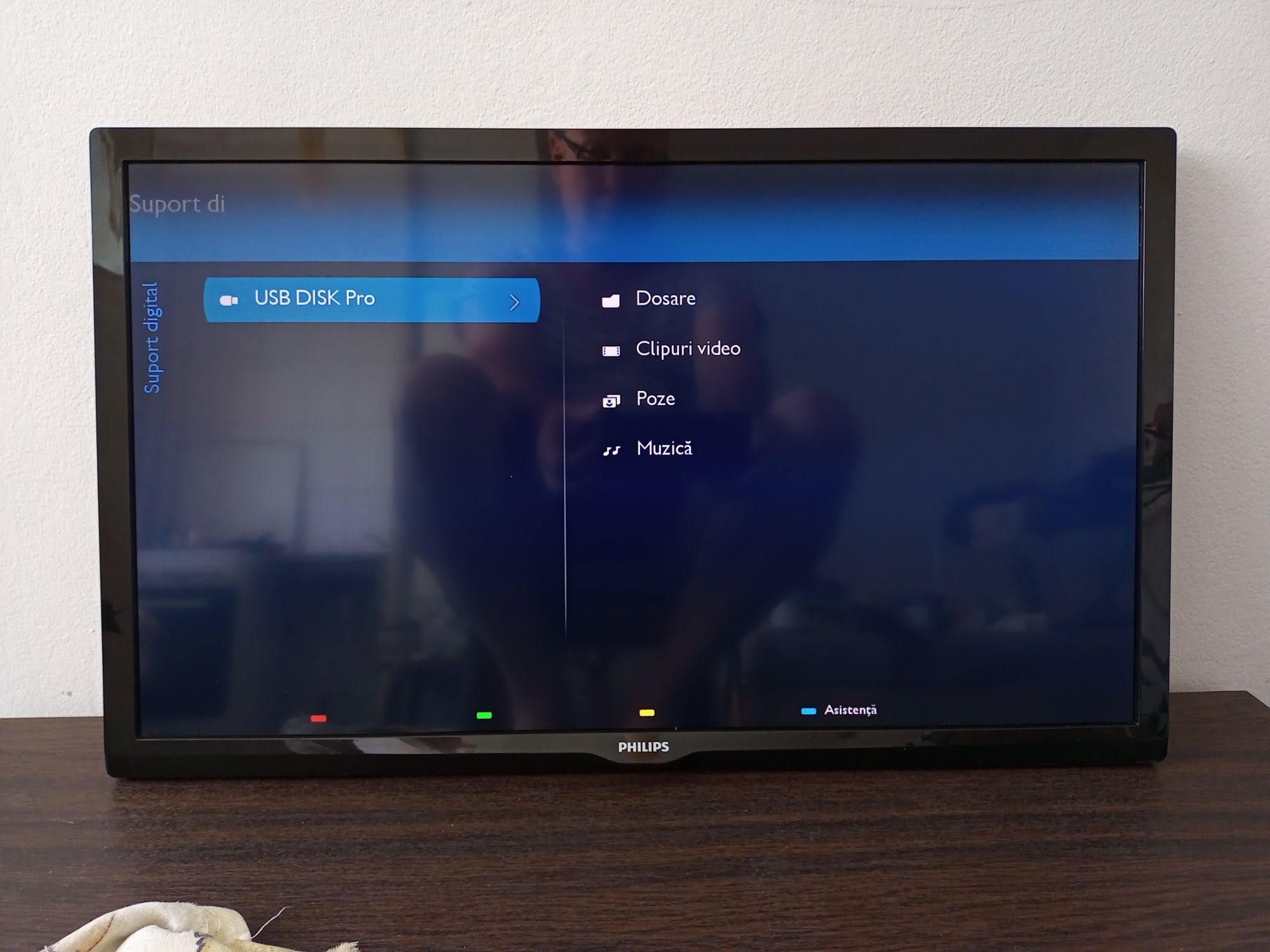Tv led Philips 24phh4000/88, 24 inch (61 cm), fara telecomanda