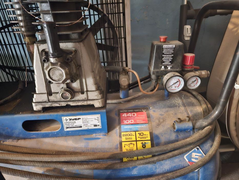 Компрессор воздушный ременный