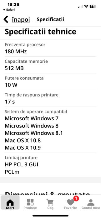 Imprimanta multifunctionala HP
