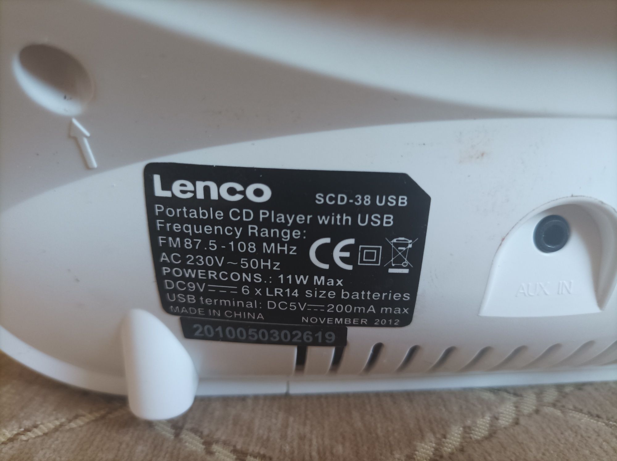 Vând radio cd usb lenco