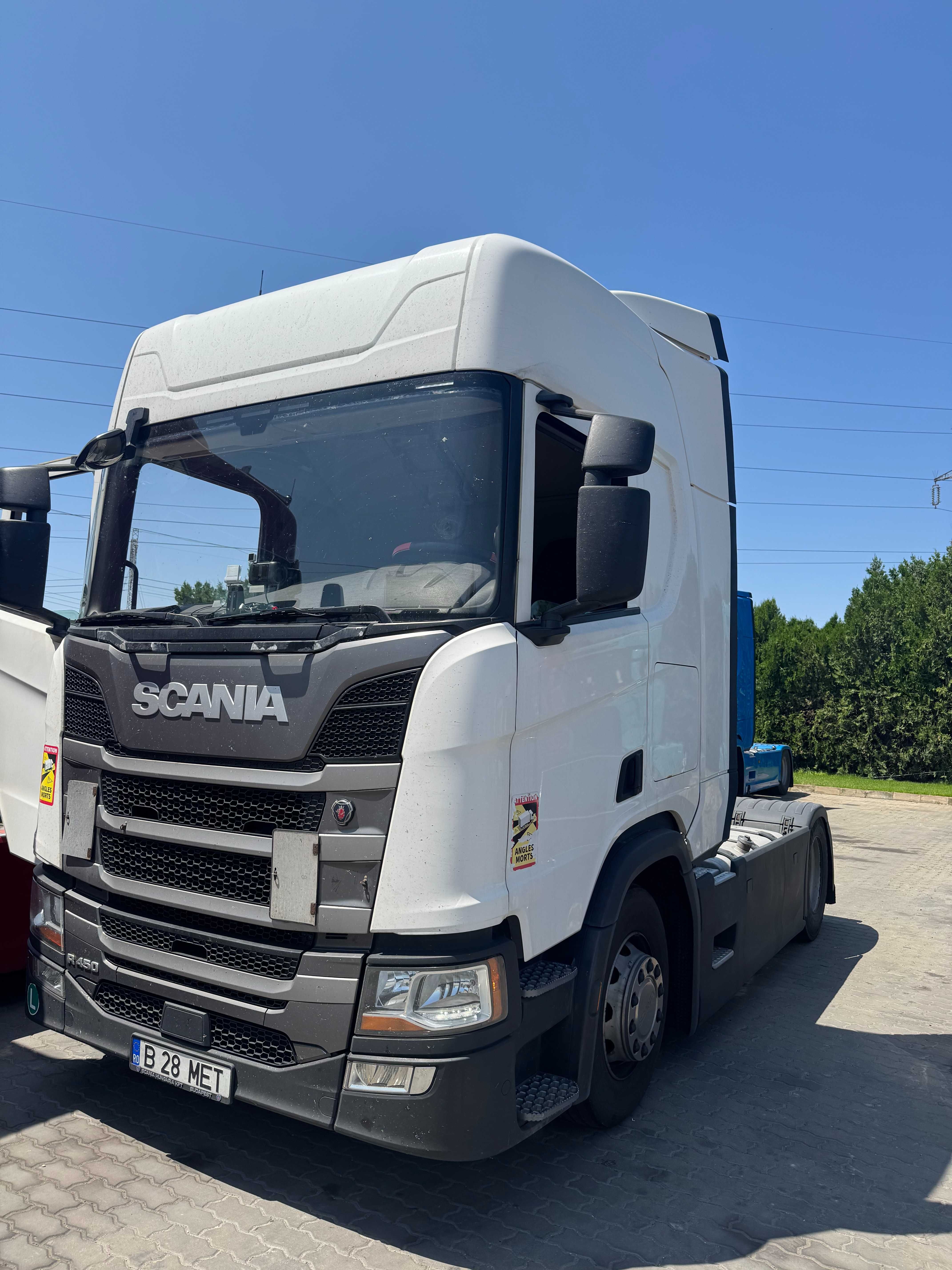 Vand Cap tractor Scania