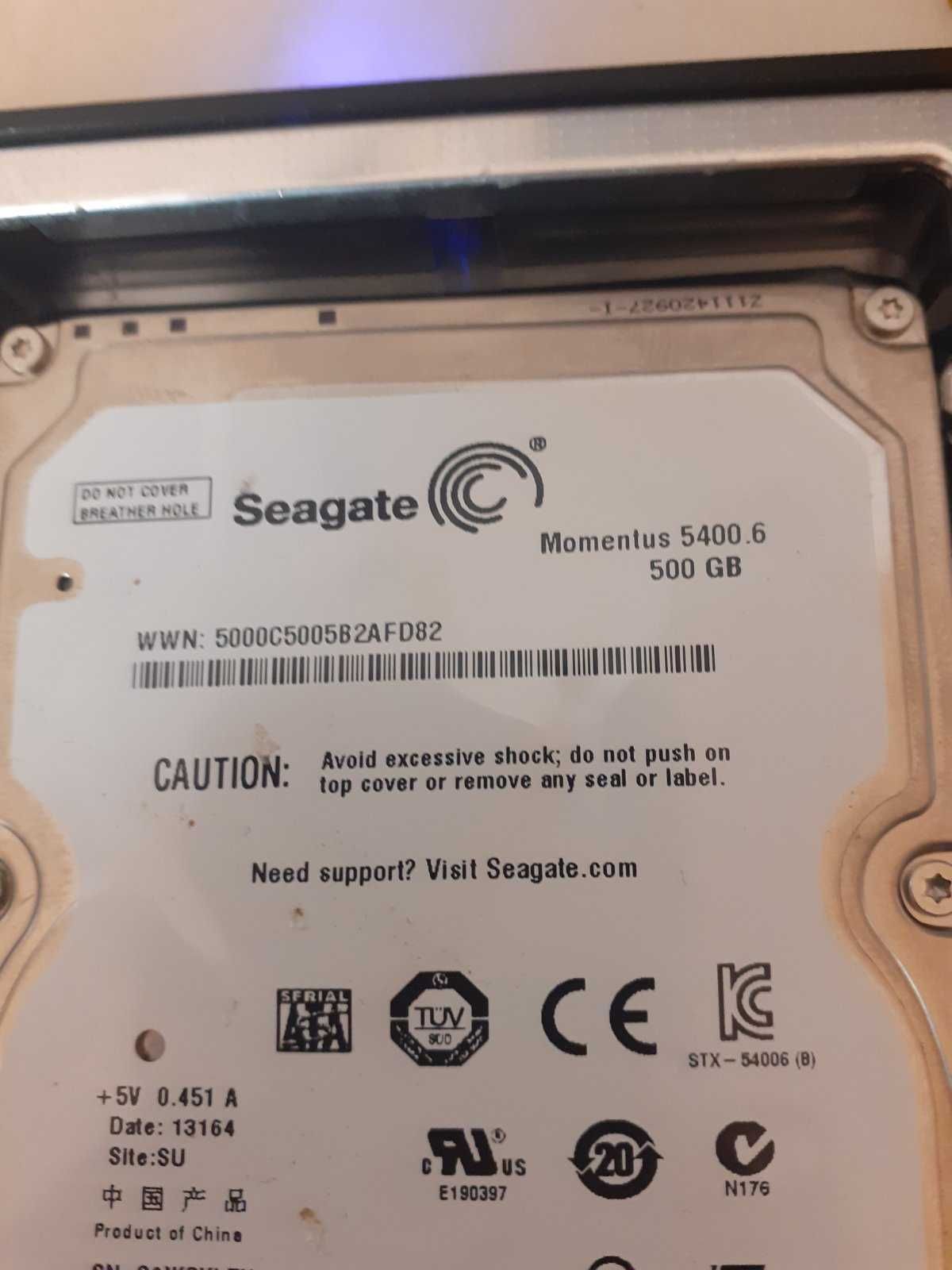 Твърд диск 500GB Seagate Momentus 5400.6 - ST9500325AS