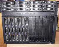 Server IBM BladeCenter E, HS22, HS23