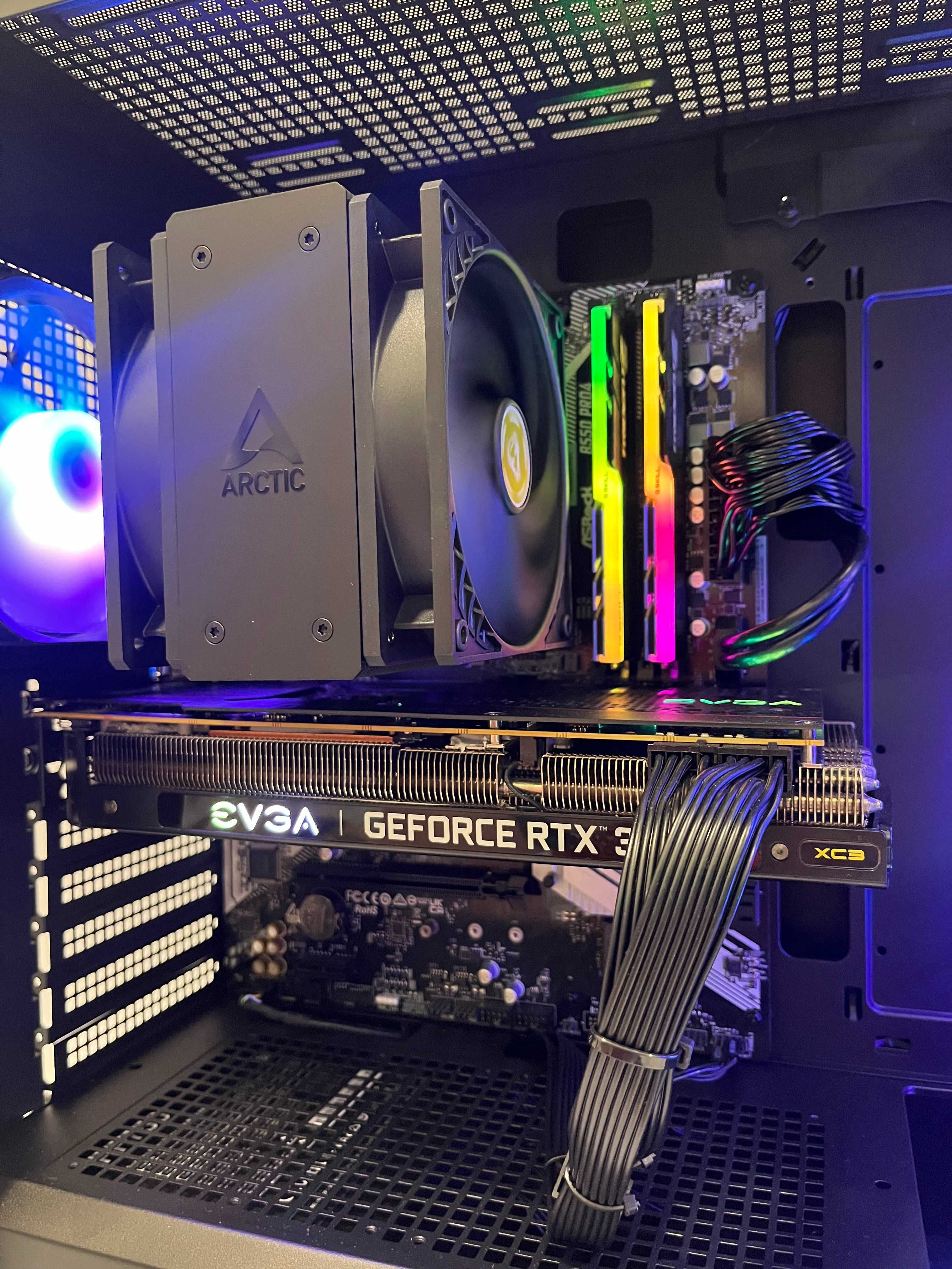 Геймърски компютър AMD Ryzen 7 5700X, RTX 3080 10GB, 32GB ram
