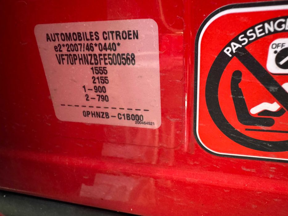 CITROEN C4 CACTUS (2015) 1.2i 16V Piese Auto Dezembrate