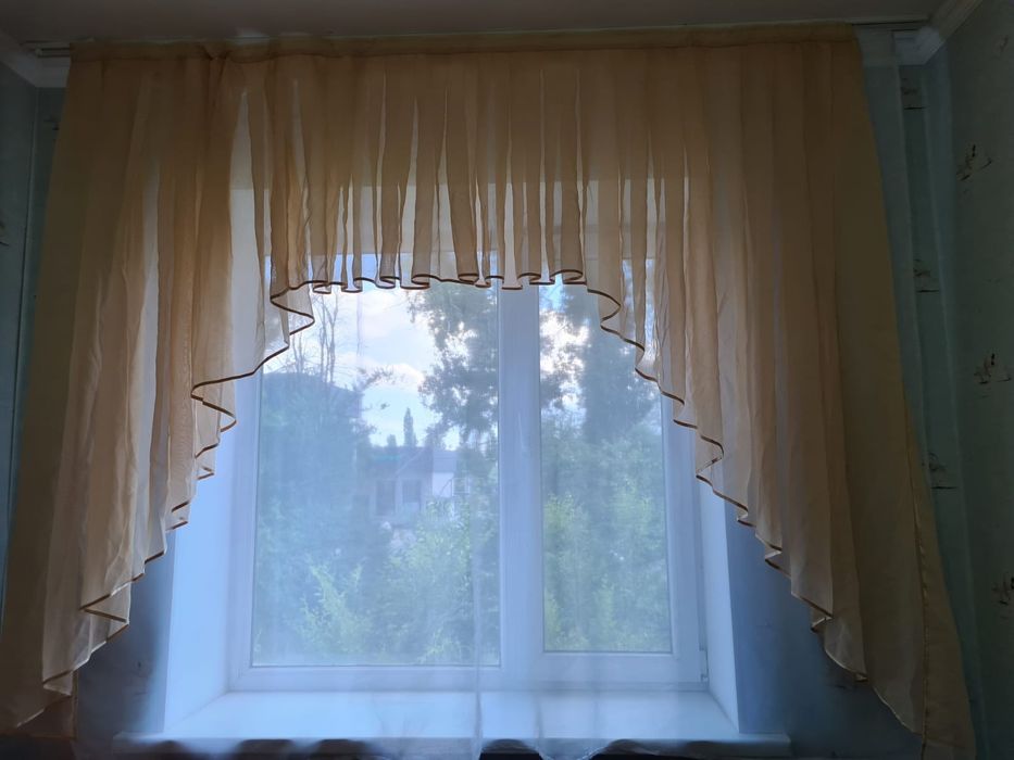 Тюль новые, ручная работа