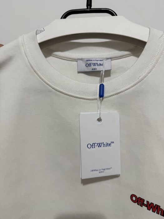 Compleu Off-White oversized alb din bumbac premium 100%