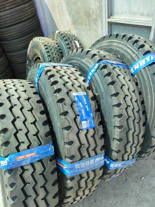 Самосвал HOWO CHAKMANLARGA 12.00R20 - 22 слойли SAILUN балонлар бор