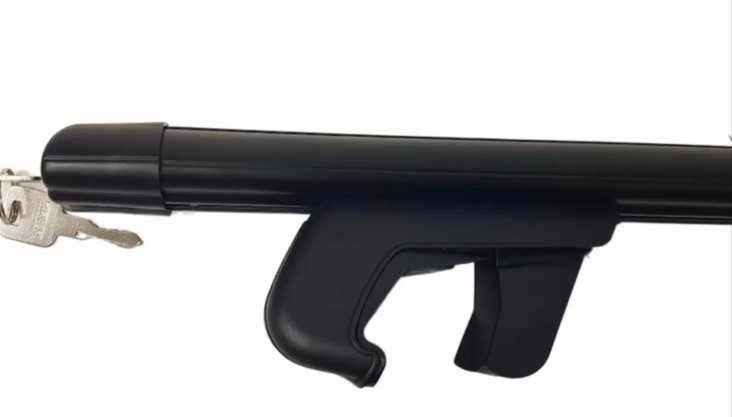 Напречни греди за кола - 120 см черни с ключ. НА СКЛАД!