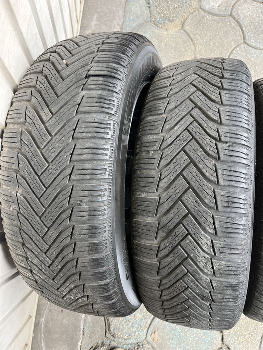 Jante otel 5x112mm, anvelope iarna 205/55 R16, Vw, Audi, Seat, Skoda