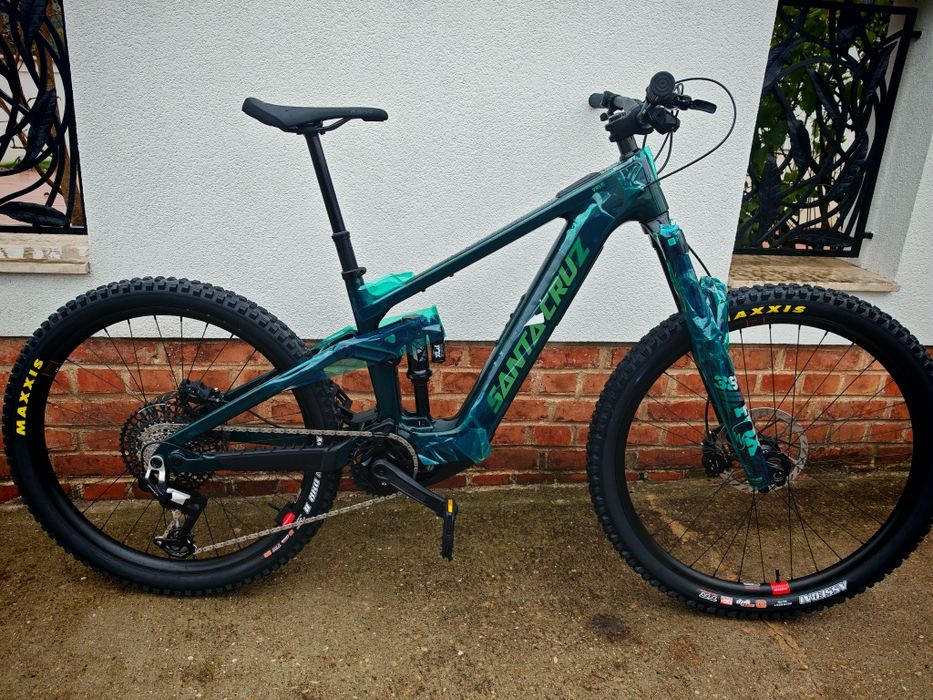 Bicicleta electrica carbon 29 SANTA CRUZ Vala Bosch CX 0km size M Fox